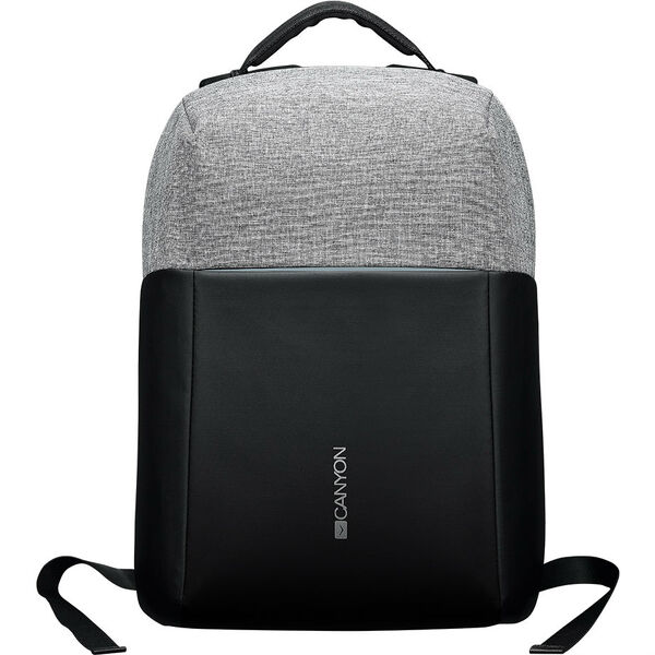 Рюкзак CANYON Протикрадій 15.6" Black/Grey