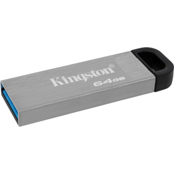 Флеш-драйв KINGSTON DT Kyson 64GB USB 3.2 Silver Black