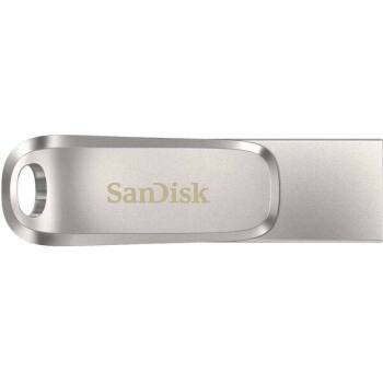 Флеш-драйв SanDisk Ultra Dual Luxe Type-C 256GB USB 3.1 Silver. фото 2