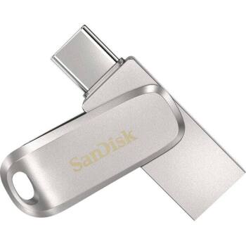 Флеш-драйв SanDisk Ultra Dual Luxe Type-C 256GB USB 3.1 Silver. фото 3