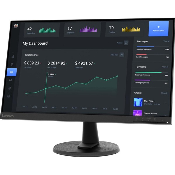 Монітор LENOVO D24-40. фото 2