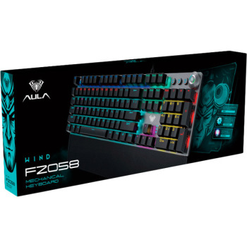 Клавіатура AULA F2058 Rainbow EN/UA layout KRGD Blue . фото 4