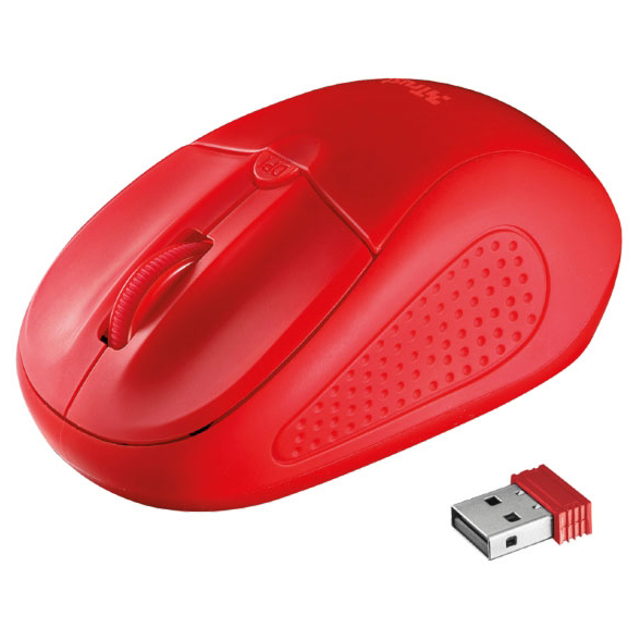 Миша TRUST Primo Wireless Mouse Red