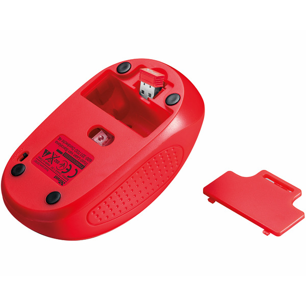 Миша TRUST Primo Wireless Mouse Red. фото 2