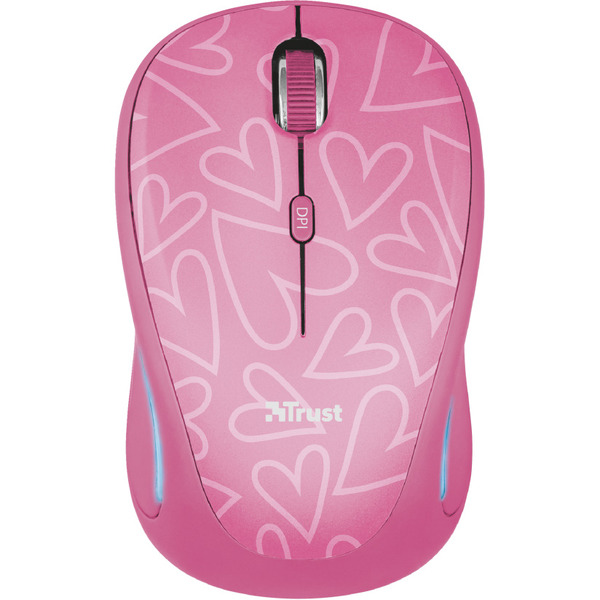 Миша TRUST Yvi FX wireless mouse pink