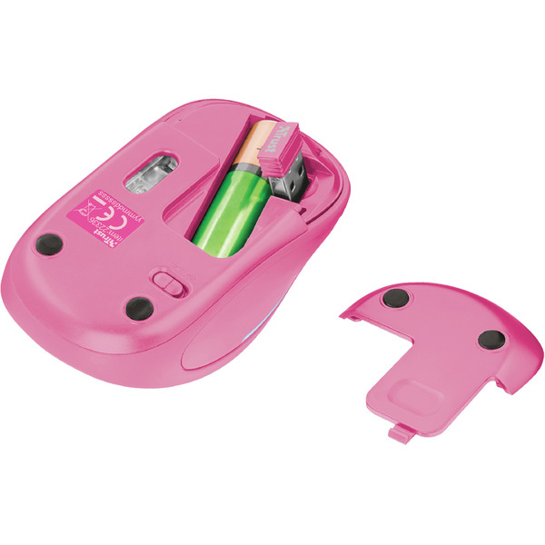 Миша TRUST Yvi FX wireless mouse pink. фото 4