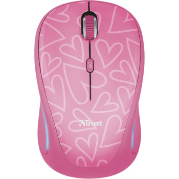 Миша TRUST Yvi FX wireless mouse pink