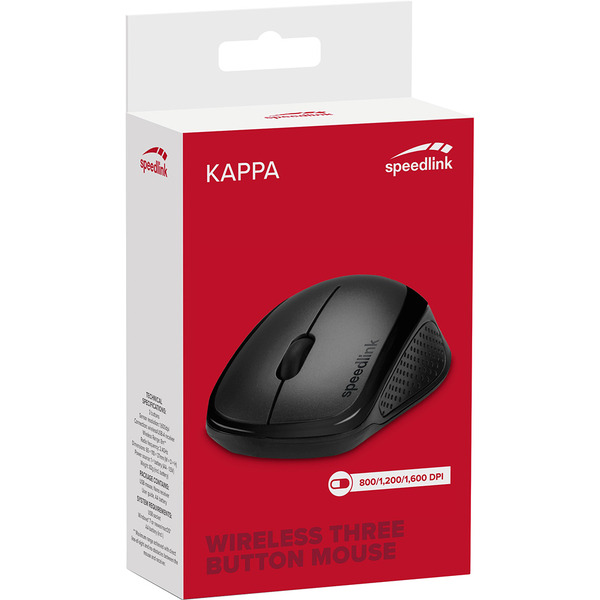 Миша SPEEDLINK KAPPA Mouse Wireless Black. фото 3