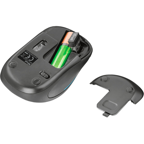  Миша TRUST Yvi FX wireless mouse black. фото 5