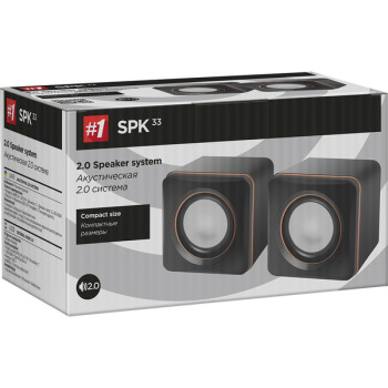 Колонки DEFENDER SPK 33 black. фото 3