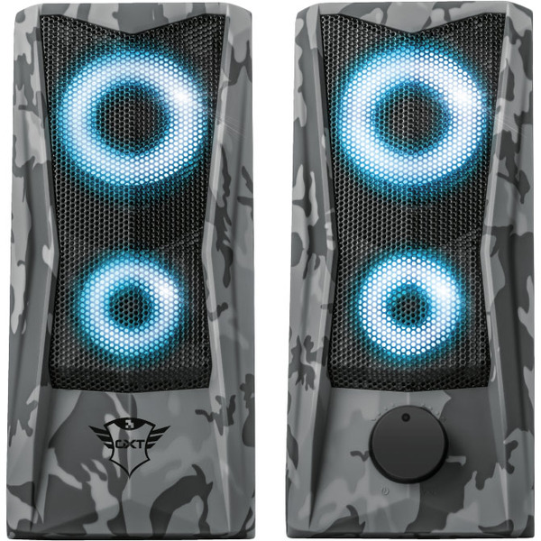 Колонки TRUST GXT 606 Javv RGB-Illuminated 2.0 Speaker Set. фото 2