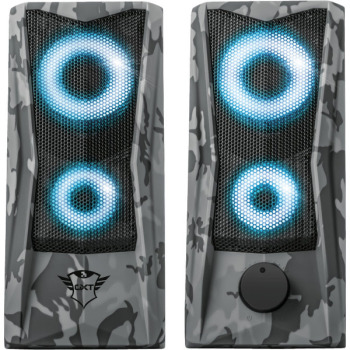 Колонки TRUST GXT 606 Javv RGB-Illuminated 2.0 Speaker Set. фото 2