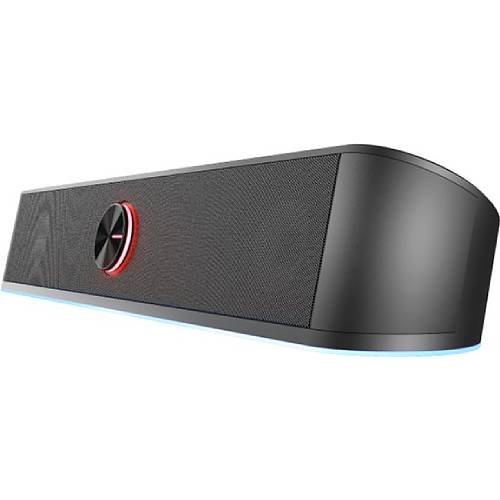Колонка TRUST GXT 619 Thorne RGB Illuminated Soundbar Black. фото 4