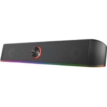 Колонка TRUST GXT 619 Thorne RGB Illuminated Soundbar Black. фото 3