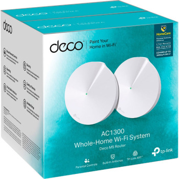  Wi-Fi роутер TP-LINK Deco M5 2 pcs AC1300 (DECO-M5-2-PACK) . фото 2