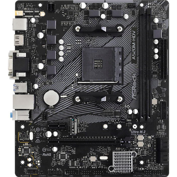 Материнська плата ASROCK A520M-HDV 