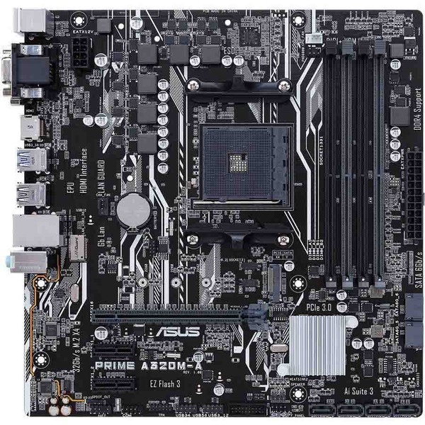 Материнська плата ASUS PRIME A320M-A 