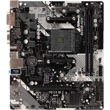Материнська плата ASROCK B450M-HDV R4.0 