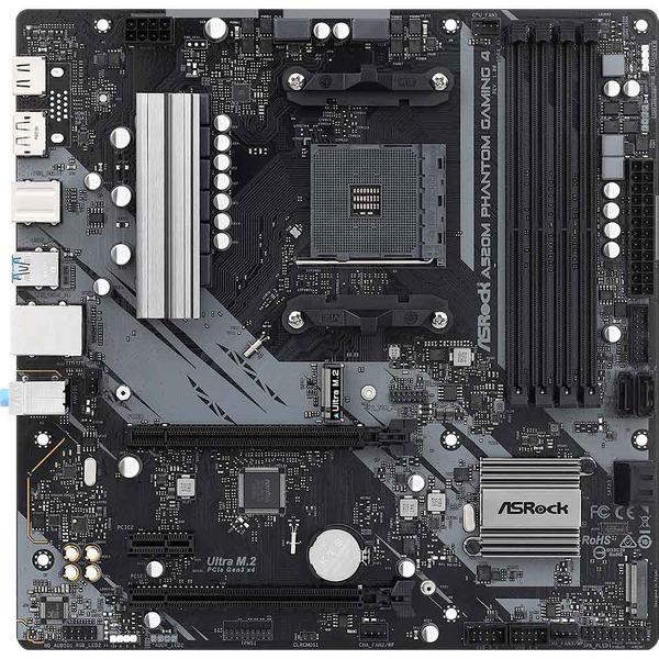 Материнська плата ASRock A520M Phantom Gaming 4 