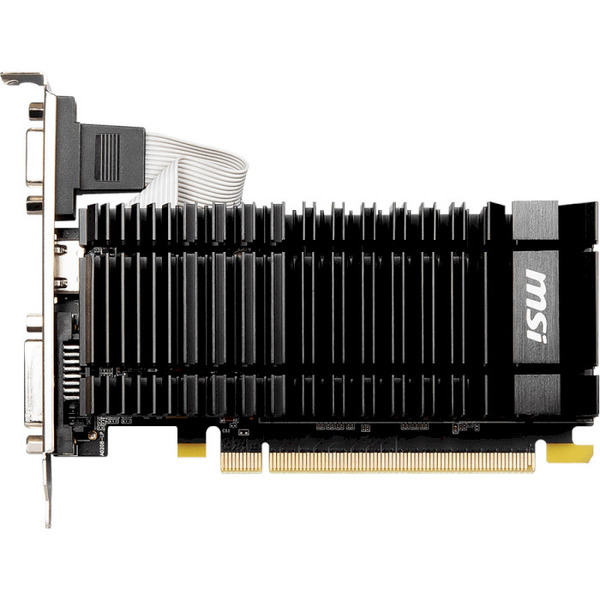 Відеокарта MSI GeForce GT730 2GB DDR3 low profile silent . фото 3