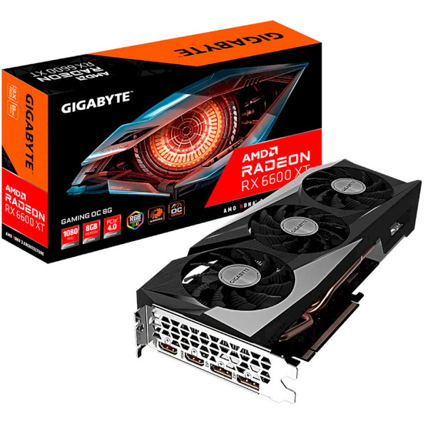 Відеокарта GIGABYTE Radeon RX 6600 XT GAMINGOC8GB