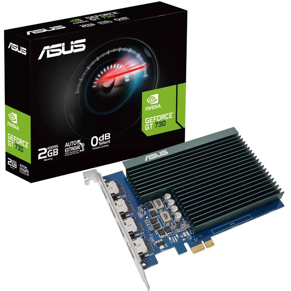 Відеокарта ASUS GeForce GT730 2GB 64bit 5010MHz