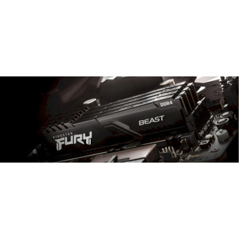 Модуль пам'яті KINGSTON Fury Beast DDR4 2x4GB / 3200 Black. фото 3