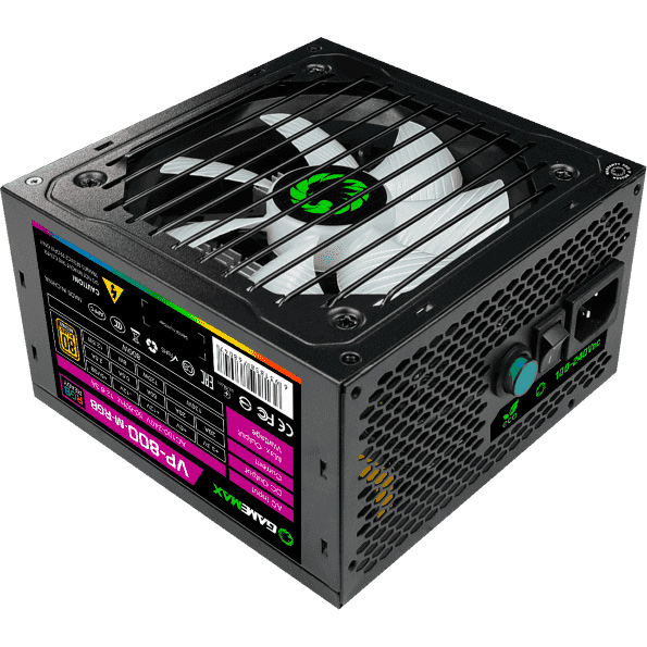 Блок живлення GAMEMAX 800W RGB. фото 2