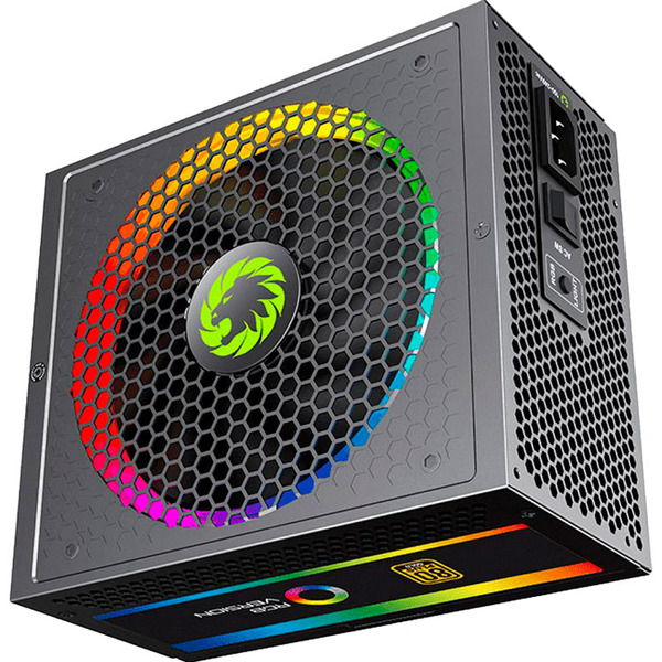 Блок живлення GAMEMAX 750W 80 GOLD RGB-750 . фото 3