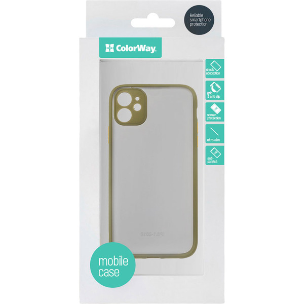 Чохол COLORWAY Smart Matte для Apple iPhone 11 Green . фото 2