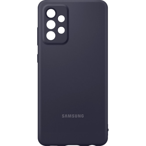 Чохол SAMSUNG Silicone Cover для Samsung Galaxy A72 Black . фото 3
