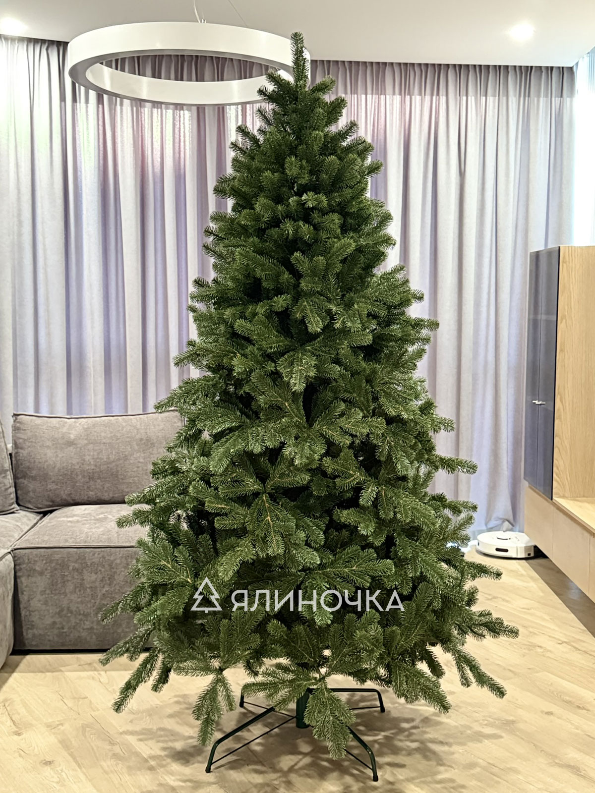Ялинка лита Ялиця 1,5 м зелена (штучна VIP класу). фото 5