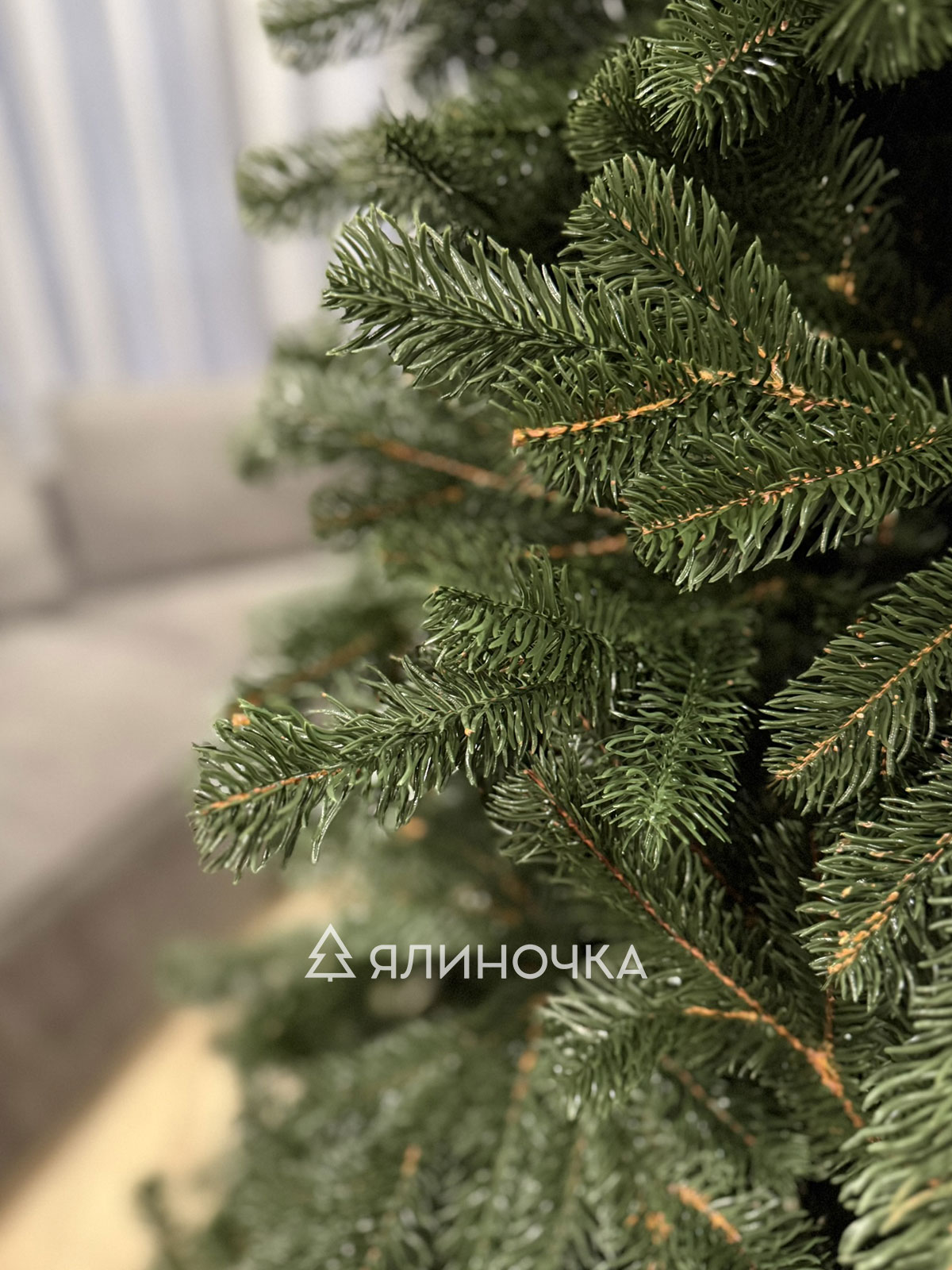 Ялинка лита Ялиця 1,5 м зелена (штучна VIP класу). фото 3