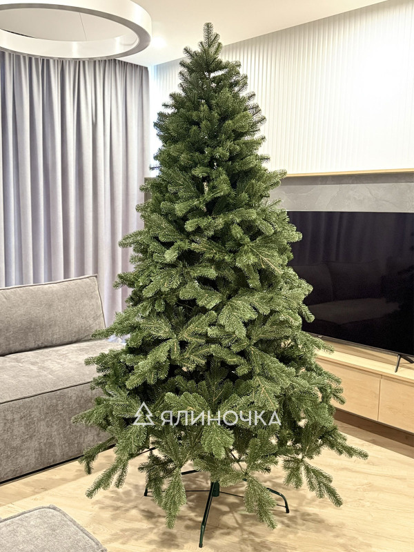 Ялинка лита Ялиця 1,5 м зелена (штучна VIP класу). фото 8