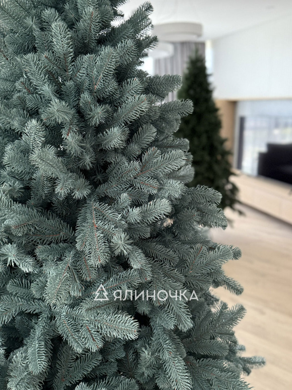 Ялинка лита Ялиця 1,5 м блакитна (штучна VIP класу). фото 13