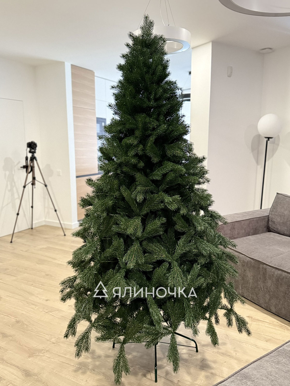 Ялинка лита Сосна 1,5 м зелена (штучна VIP класу). фото 7