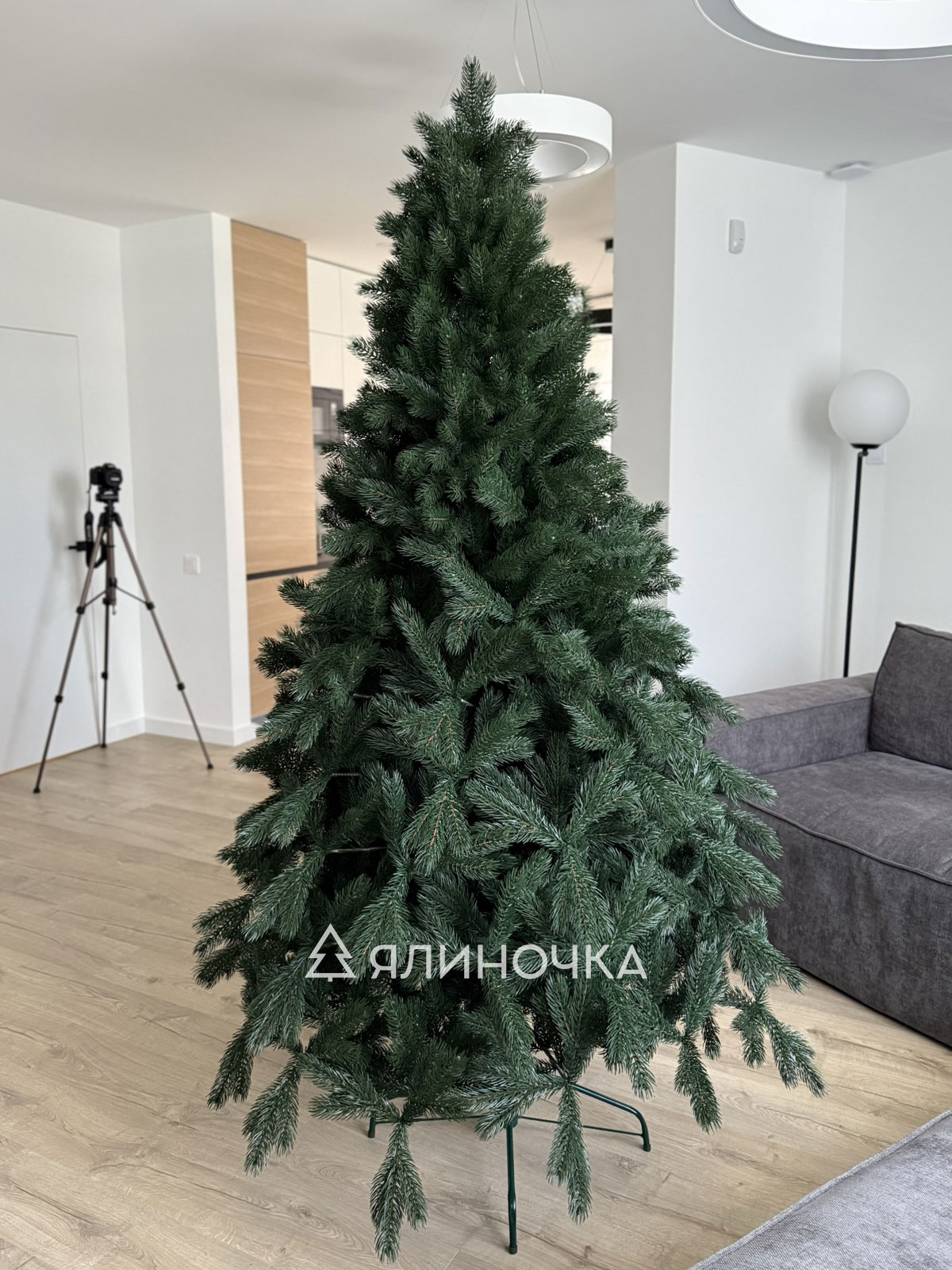 Ялинка лита Сосна 1,5 м зелена (штучна VIP класу). фото 2
